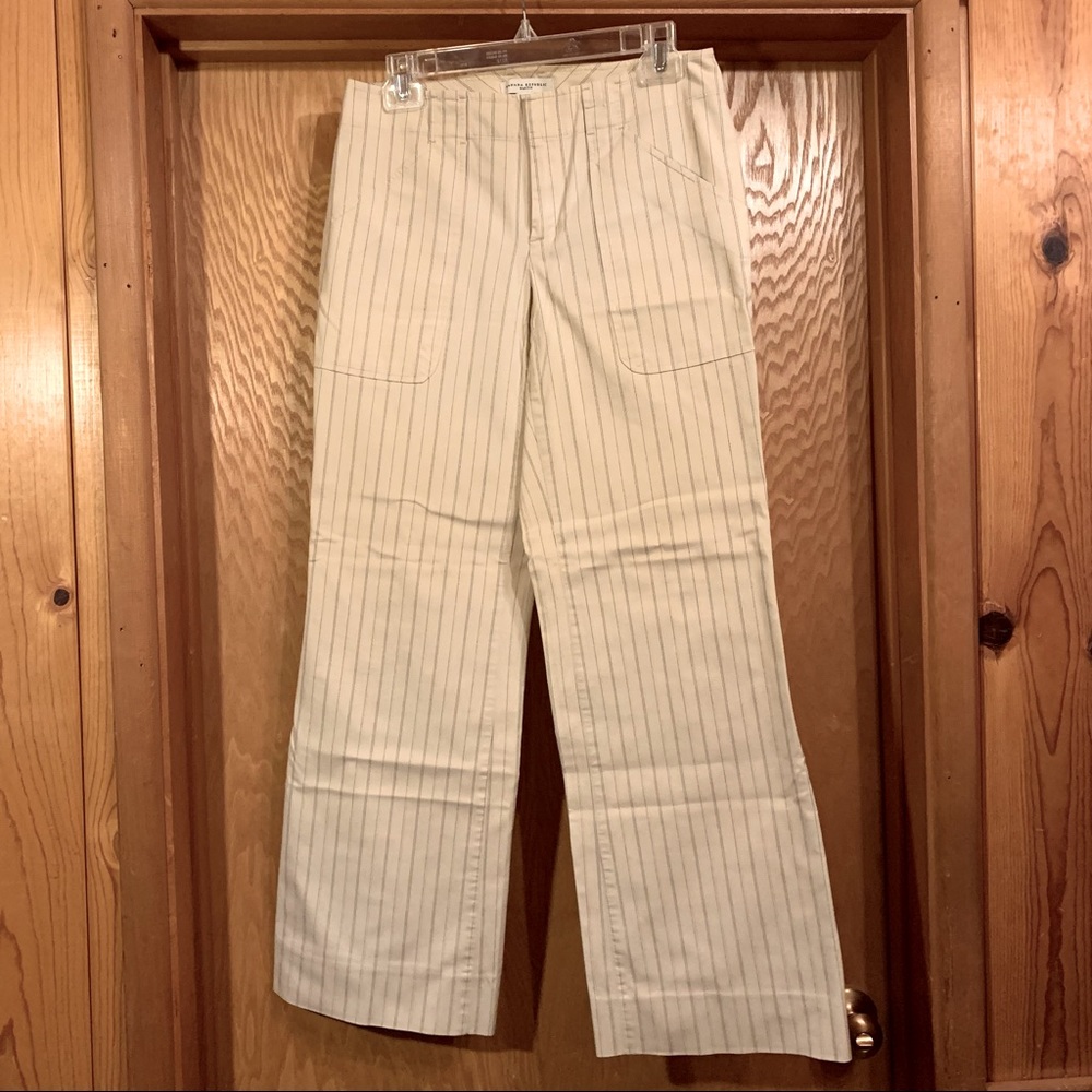 Banana Republic Relaxed Tailored Wide Leg Trousers